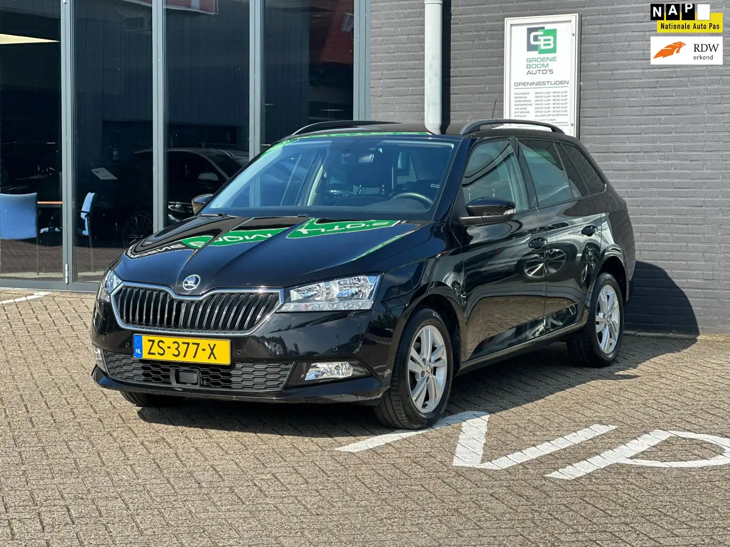 Skoda Fabia Combi 1.0 TSI Style / 1STE EIG / NAVI / PDC / CRUI Nero - 1
