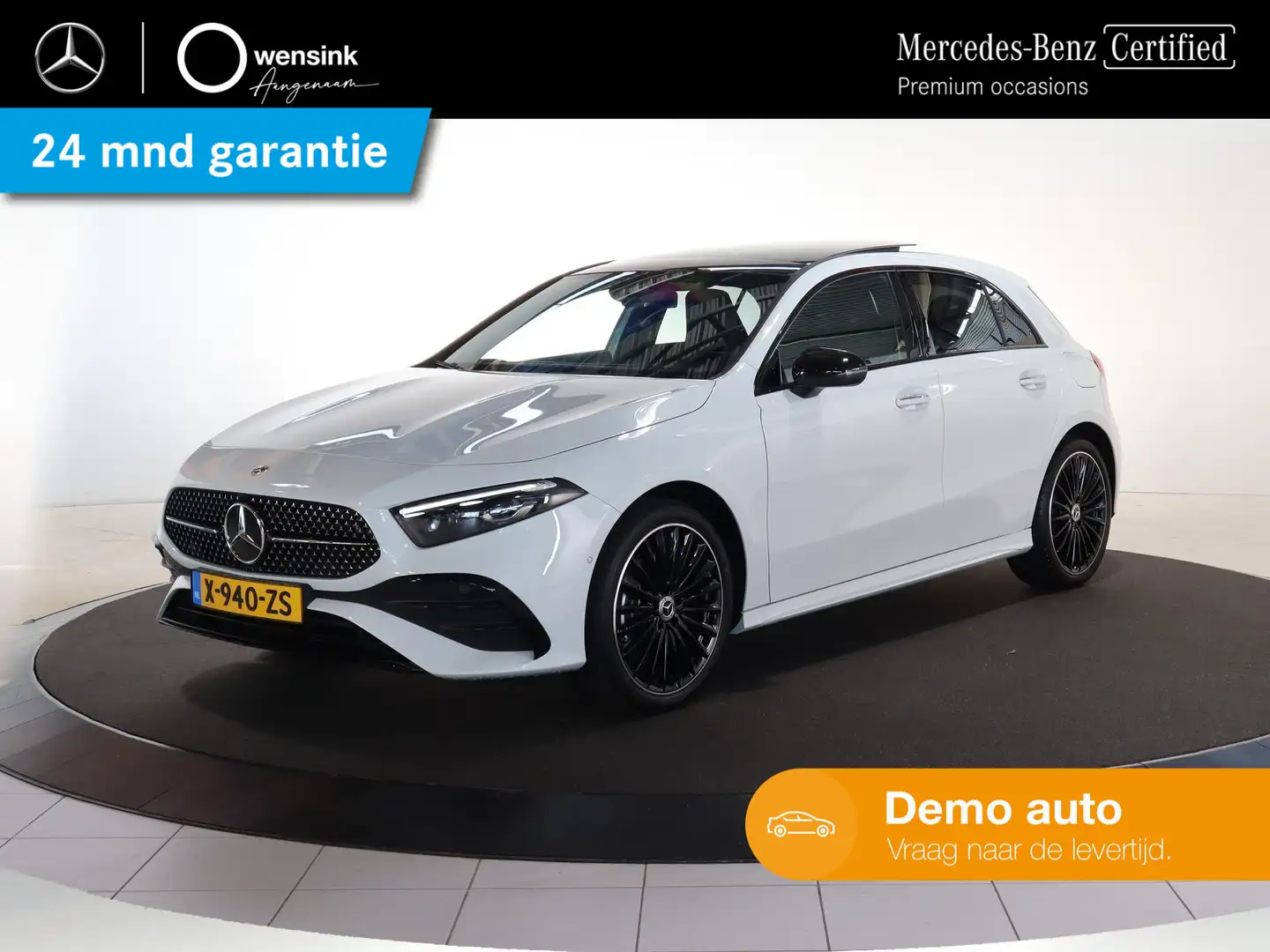 Mercedes-Benz A 250 e AMG Line | Premium Pakket | Panorama-schuifdak | Wit - 1