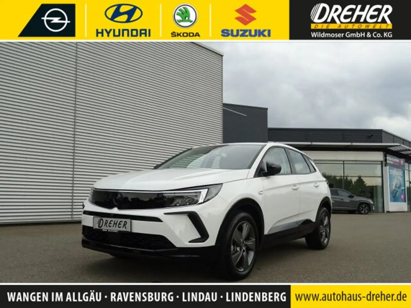 Opel Grandland Grandland GS Line/Navi/Kamera/Sitzhzg./UVM.  Klima Blanc - 1
