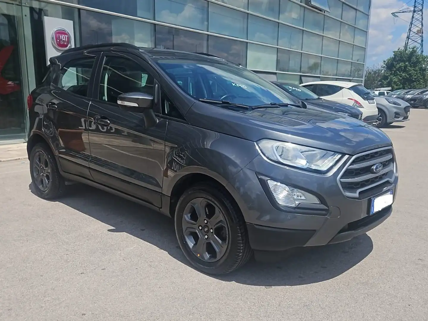 Ford EcoSport EcoSport 1.0 ecoboost Plus 100cv my19 Grigio - 1