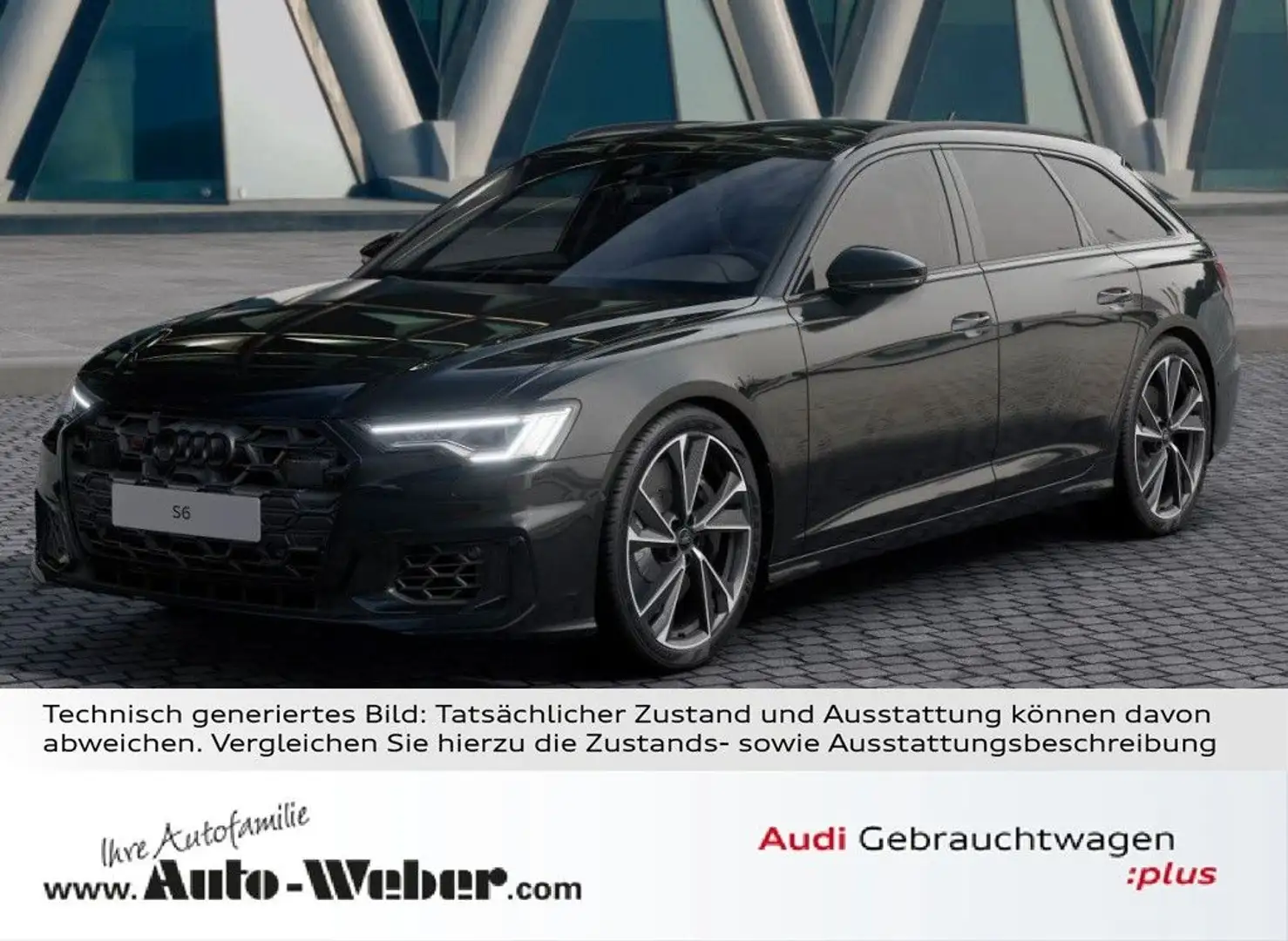 Audi S6 Avant TDI qu BLACK B&O PRIVACY TOUR KAMERA Noir - 1