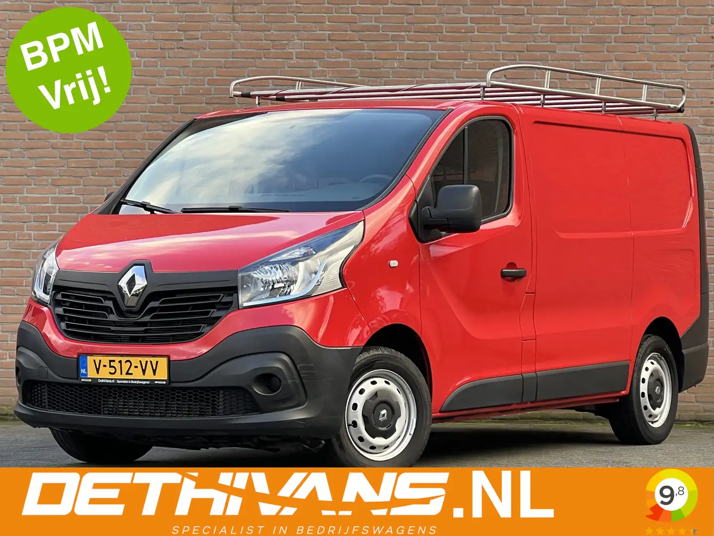 Renault Trafic 2.0dCi Trekhaak / Imperiaal / Airconditioning / Eu Rood - 1