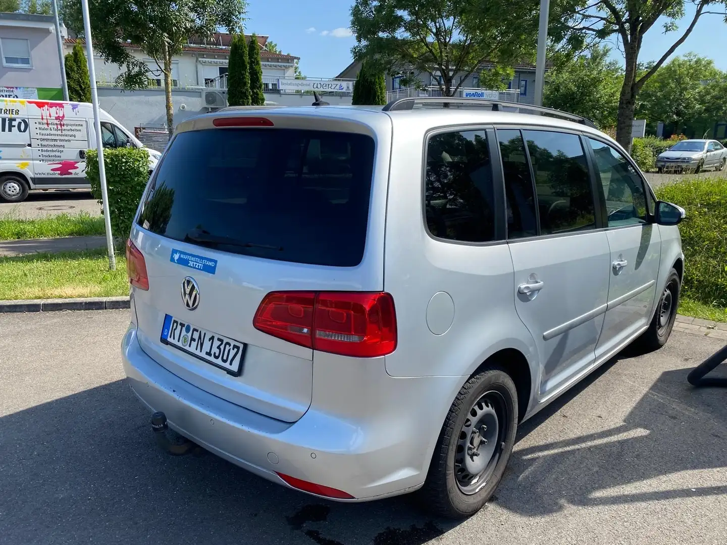 Volkswagen Touran 1.4 TSI Comfortline Silber - 2