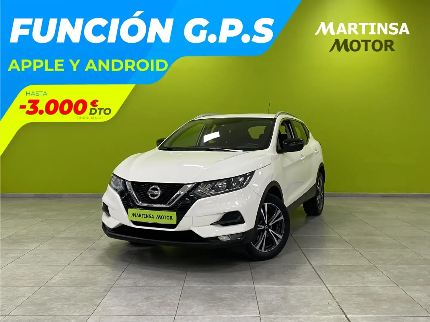 Nissan Qashqai 1.3 DIG-T N-Style 4x2 103kW Blanco - 1