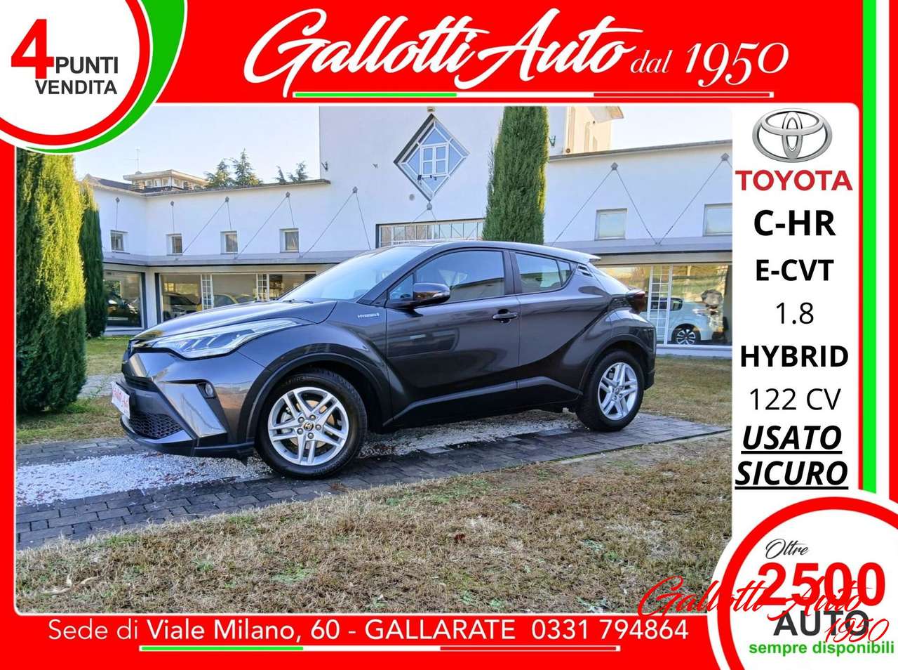 Toyota C-HR C-HR 1.8 Hybrid E-CVT