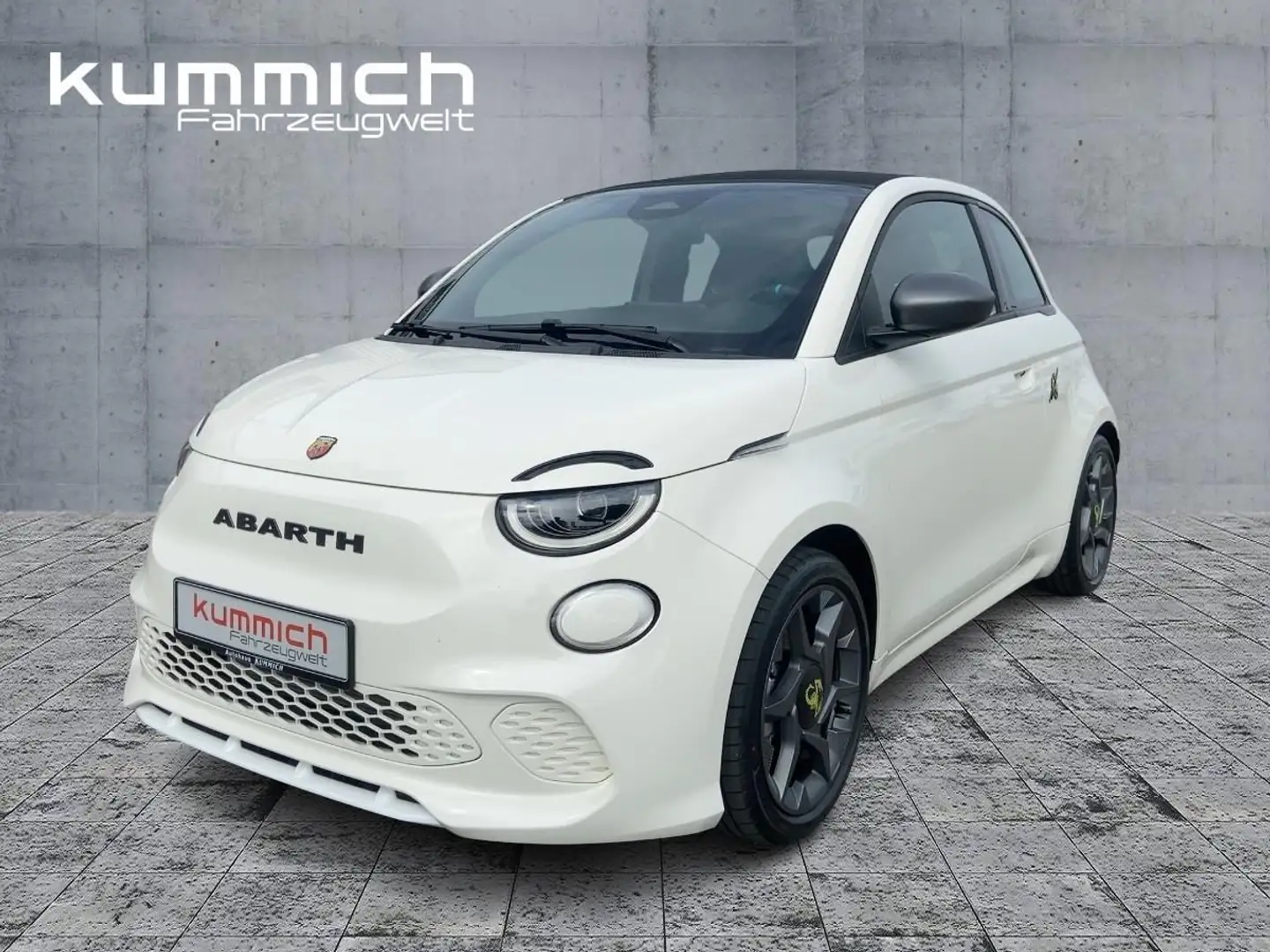 Abarth 500 e Cabrio 42kWh Weiß - 1