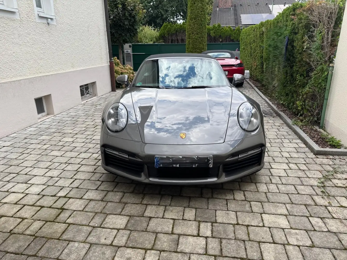 Porsche 992 911 Carrera 3.8 Turbo S Cabriolet Gri - 1