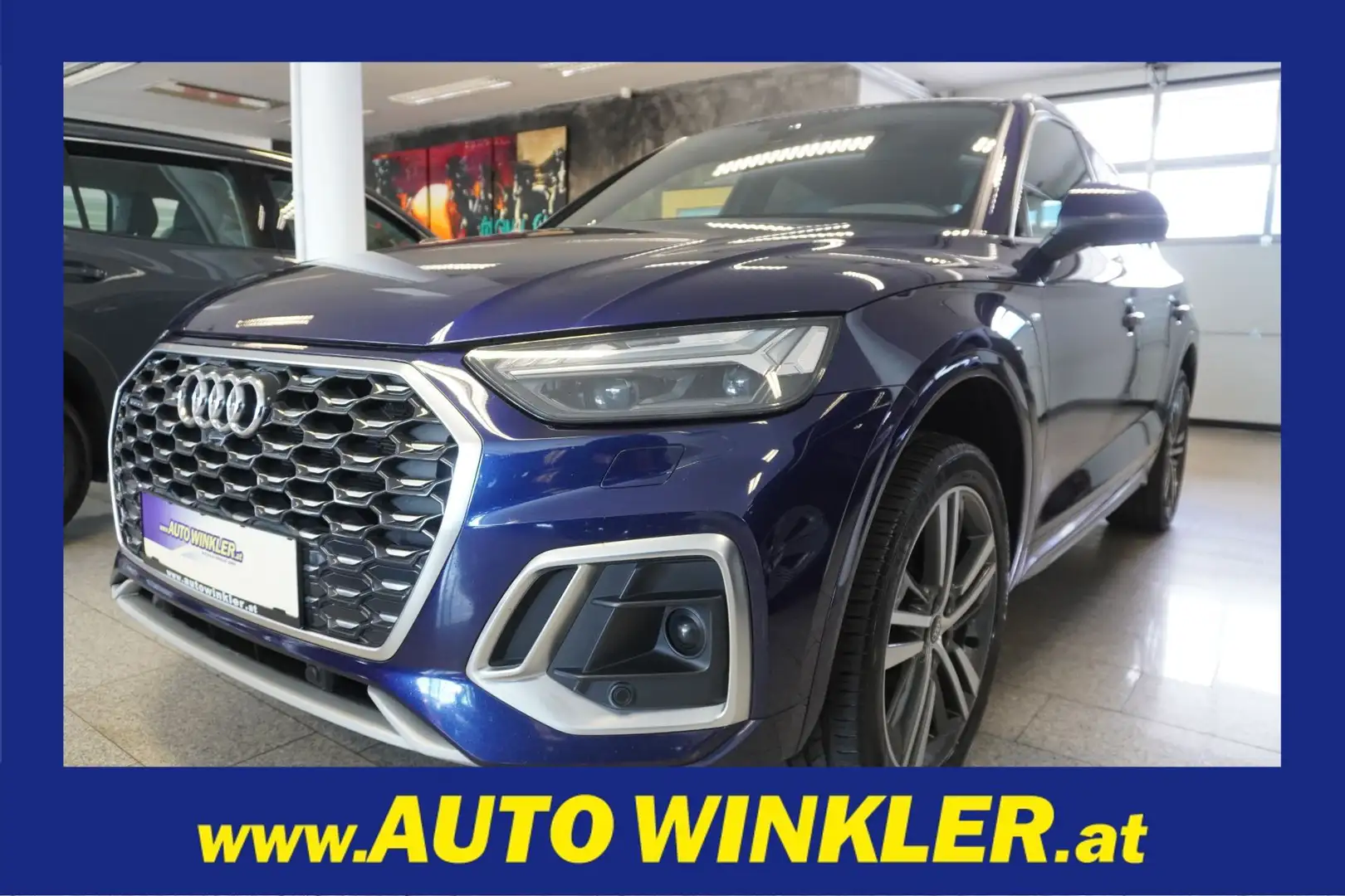 Audi Q5 Sportback 50 TFSI e quattro 2xS-line/Virtual/Matr Blau - 1