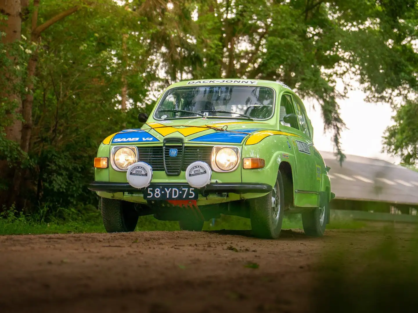 Saab 96 L V4 Rally Vert - 1
