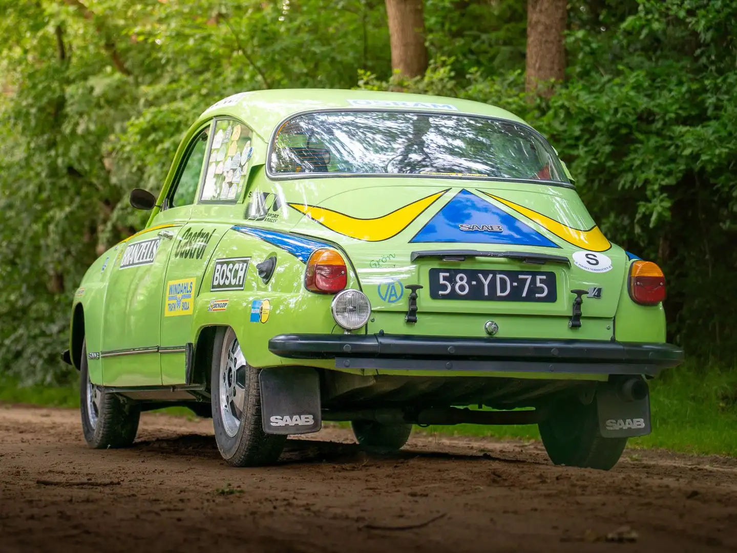 Saab 96 L V4 Rally Vert - 2