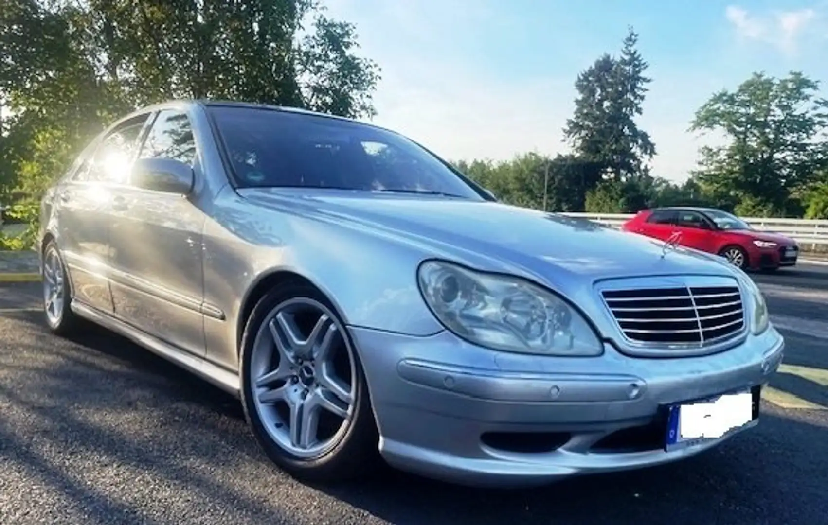 Mercedes-Benz S 55 AMG L Argent - 1