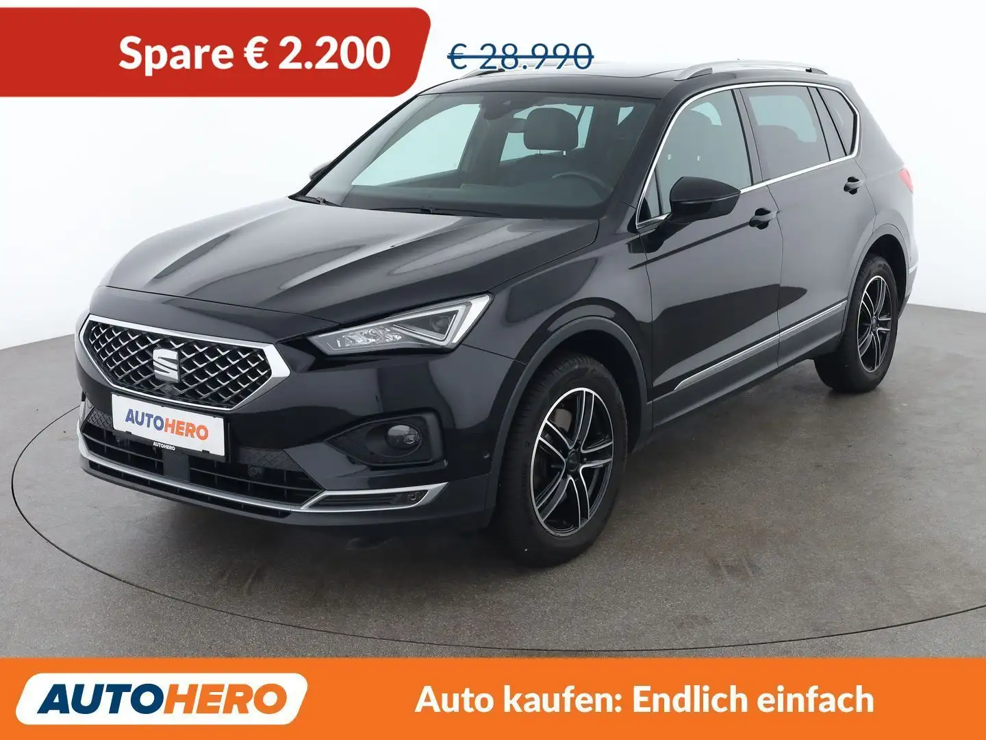 SEAT Tarraco 2.0 TDI Xcellence 4Drive Schwarz - 1