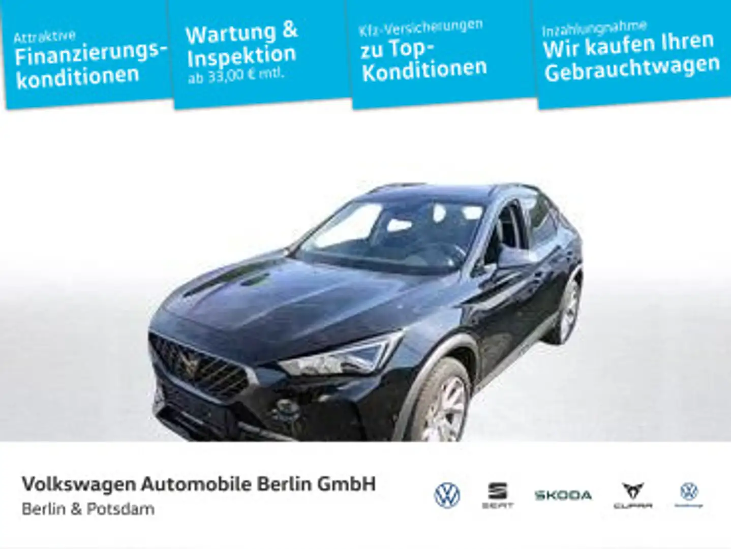 CUPRA Formentor 2.0 TDI 4Drive Schwarz - 1
