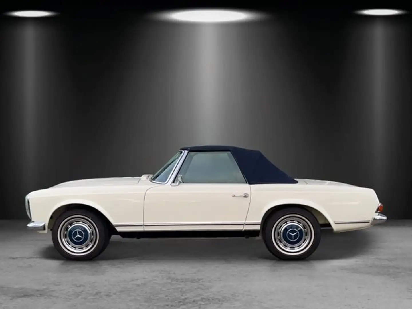 Mercedes-Benz 280 SL Pagode Cabrio W113 Wertgutachten 1- TOP! Weiß - 2