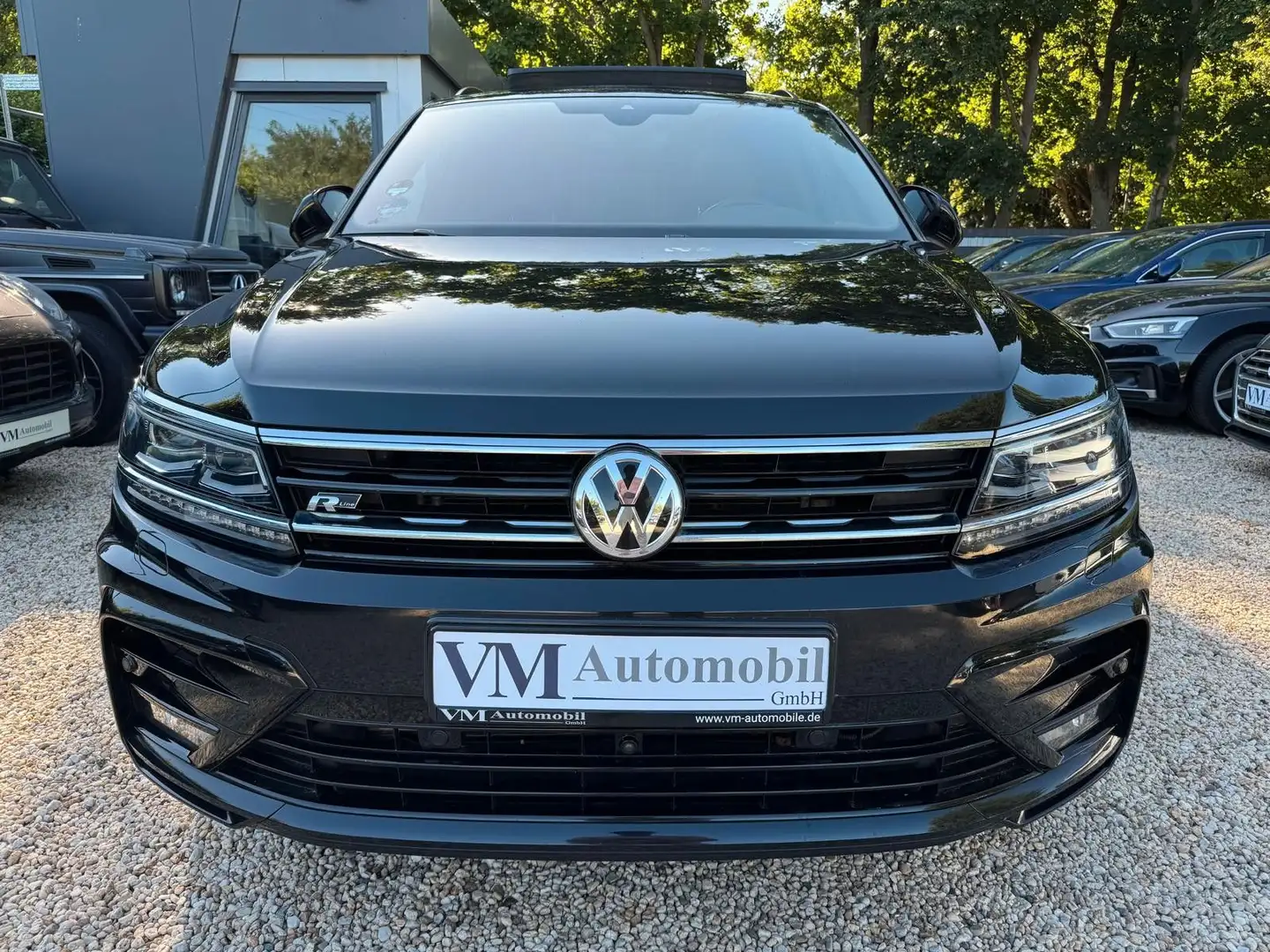 Volkswagen Tiguan DSG R-Line AHK*7Sitz*360Kam*AWR*DYN*ACC Schwarz - 2