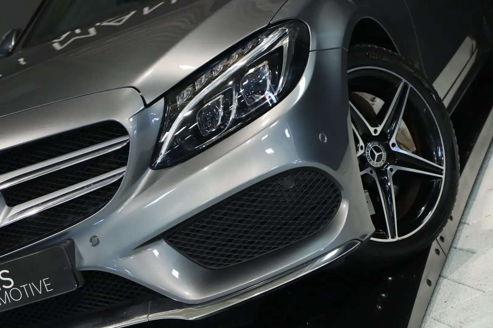 Mercedes-Benz C 250 AMG / DODEHOEK / 360 / BURMESTER / DEALER SERVICE Gris - 2