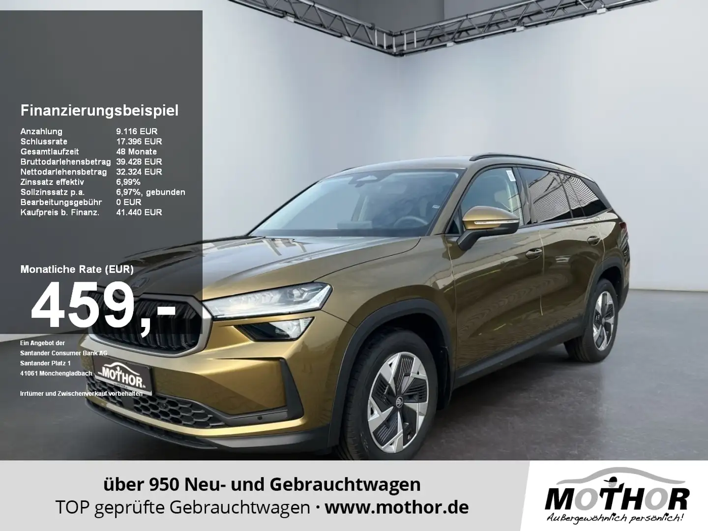 Skoda Kodiaq Selection 1.5 TSI DSG 7 Sitzer Kamera Goud - 1