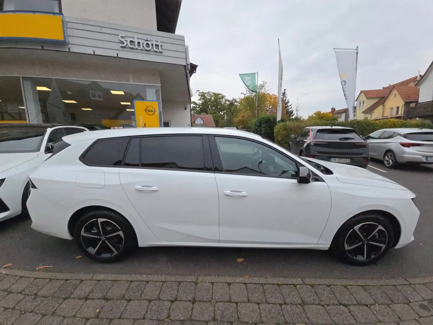 Opel Astra L ST GS/NAVI/ACC/LED/KEYLESS/360°/CARPLAY/ Weiß - 2