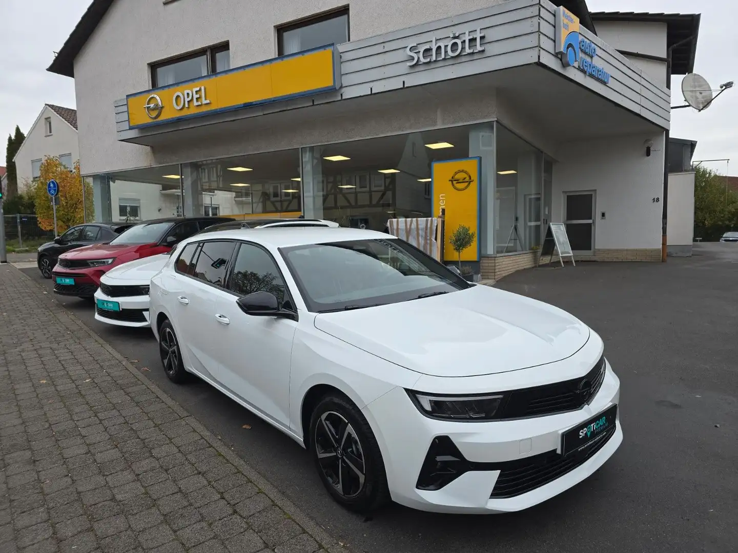 Opel Astra L ST GS/NAVI/ACC/LED/KEYLESS/360°/CARPLAY/ Weiß - 1