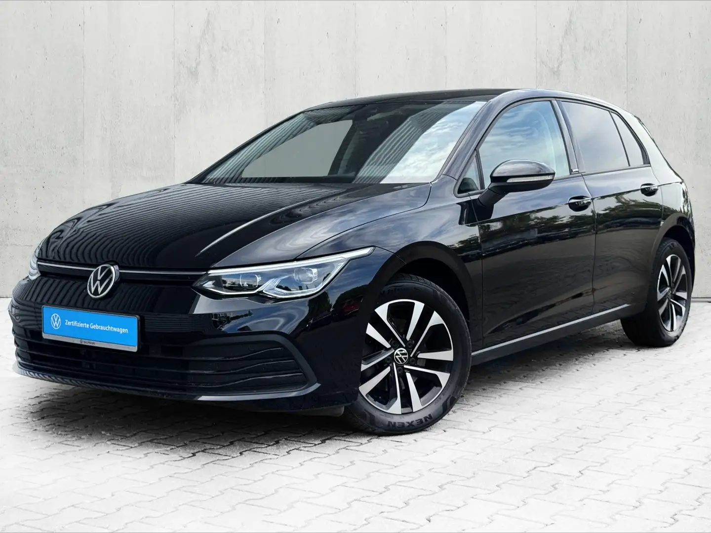 Volkswagen Golf VIII 1.5 TSI "UNITED" *LED+*NAVI*ACC* Negro - 2