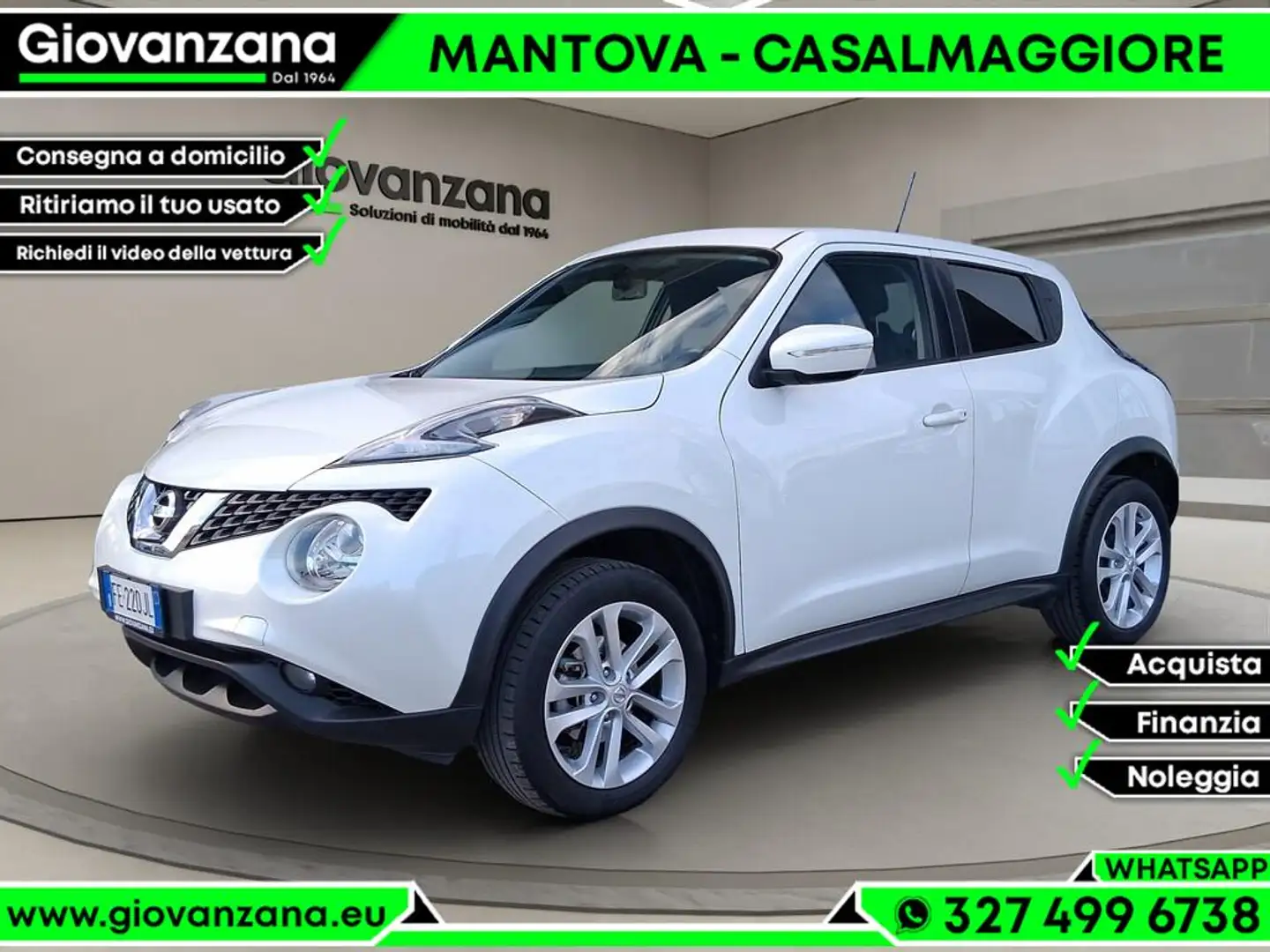 Nissan Juke 1.6 Acenta Gpl 115cv E6 White - 1