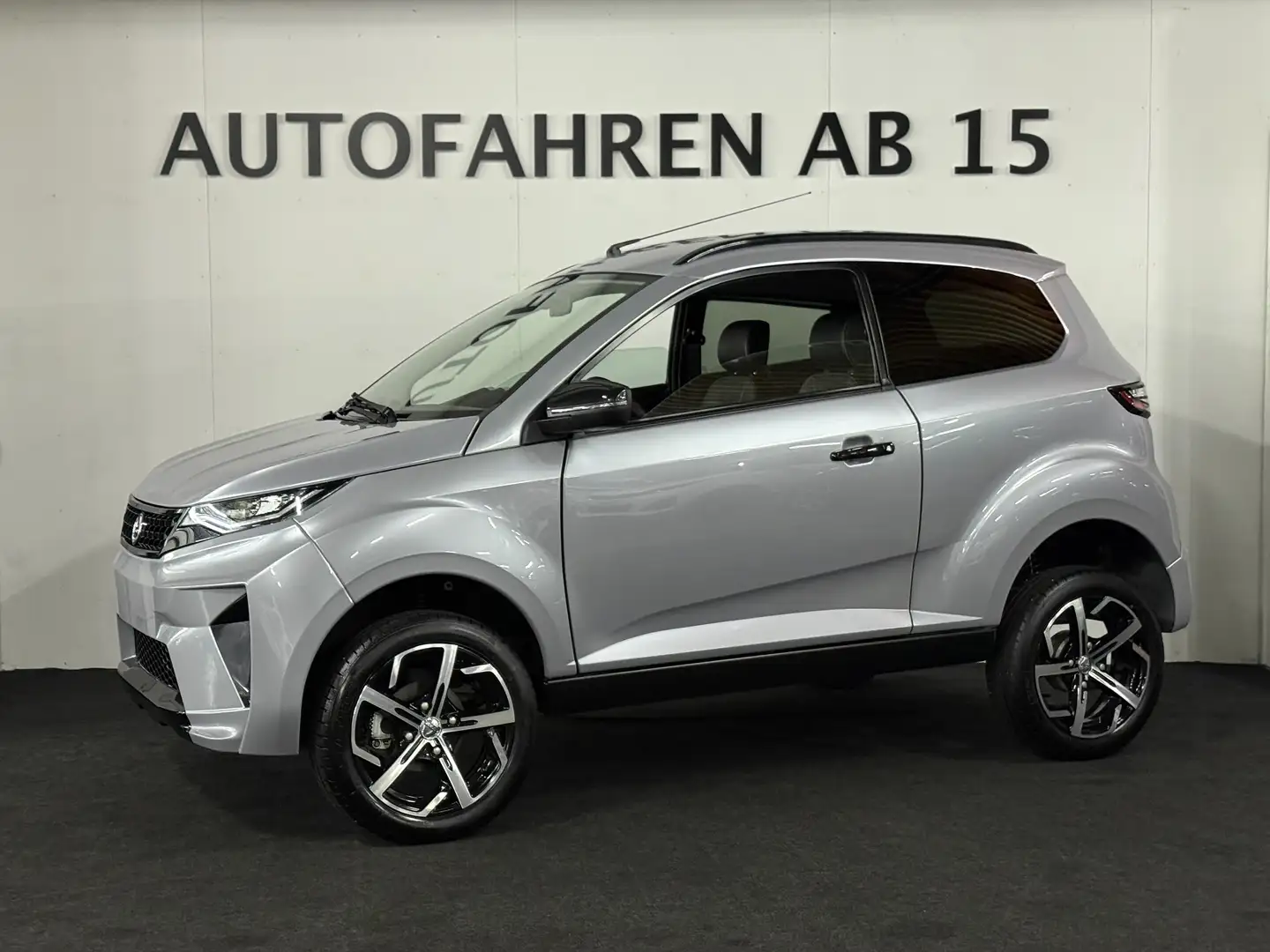 Aixam Crossover XXL, Carplay, Ambition, RFK, Kubota Inkl Lieferung Silber - 1
