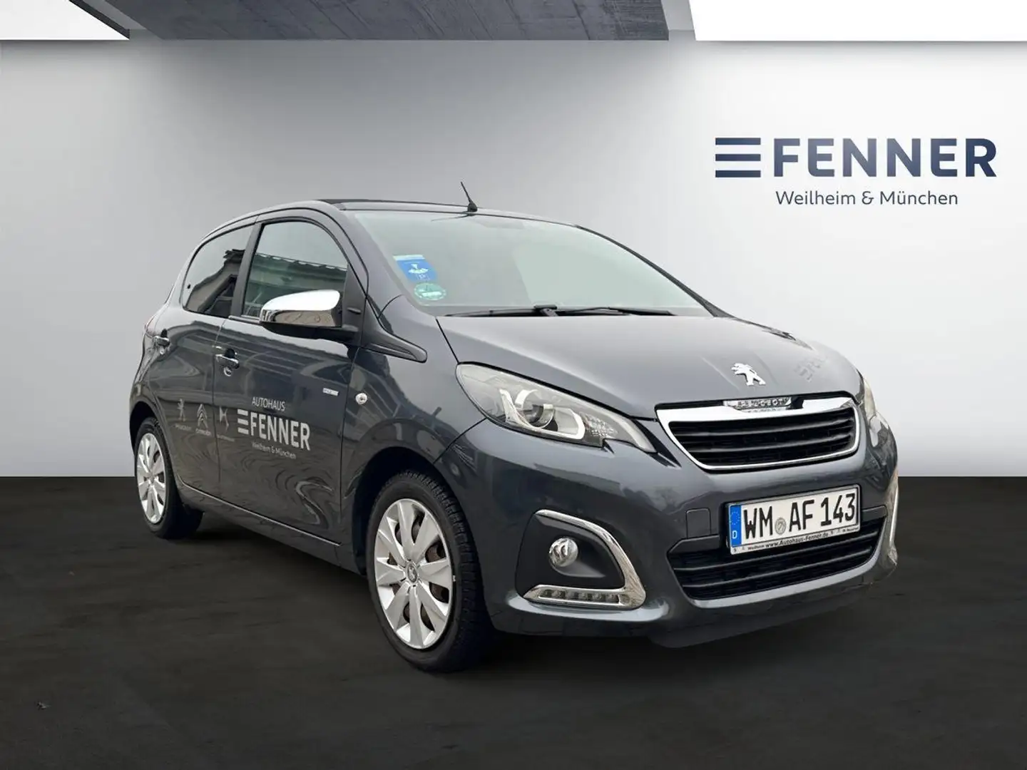 Peugeot 108 Style +Kamera-SHZ-Faltdach Elektr. + Grau - 2