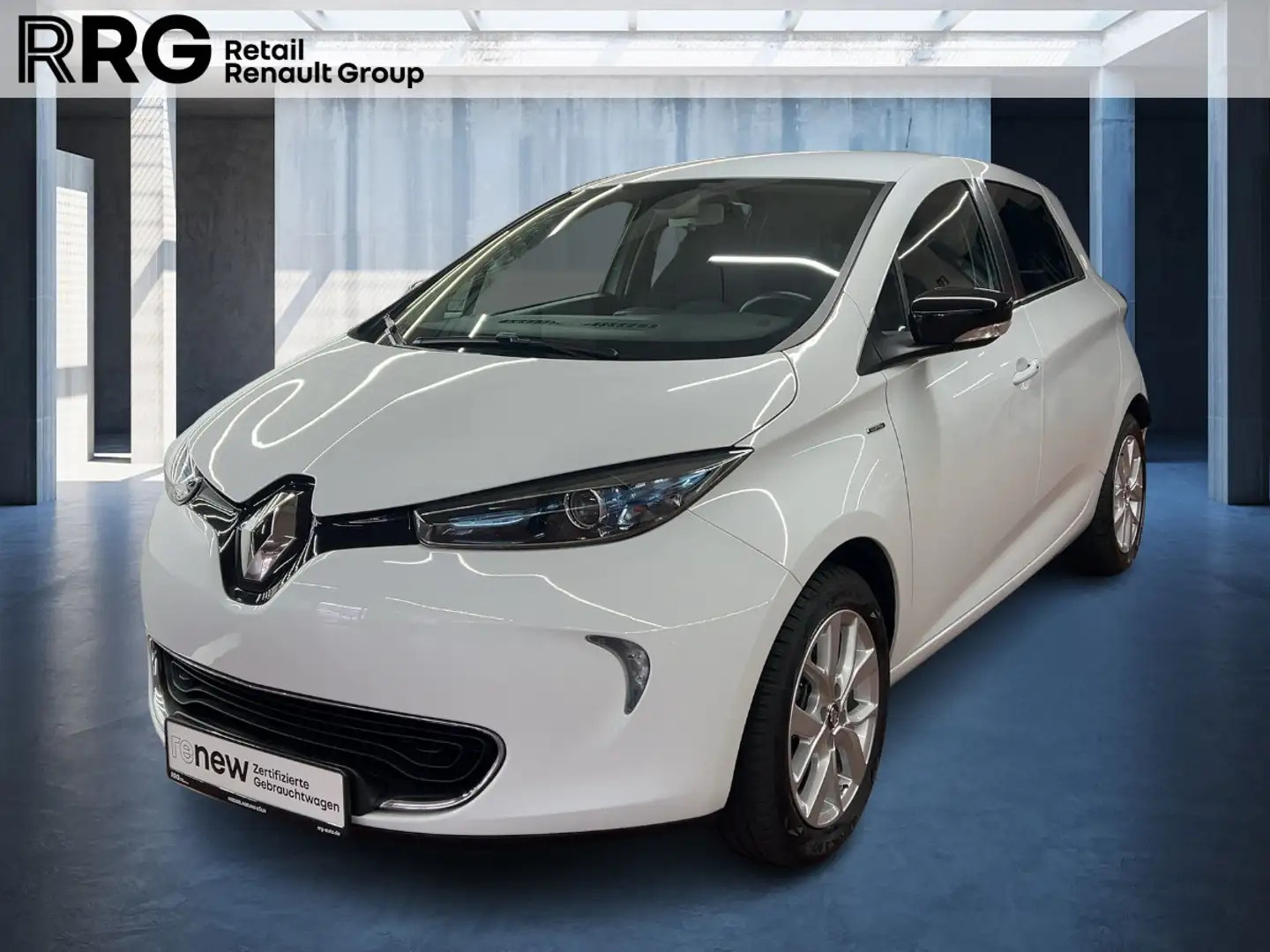 Renault ZOE LIFE R110 40kWh BATTERIEMIETE Weiß - 1