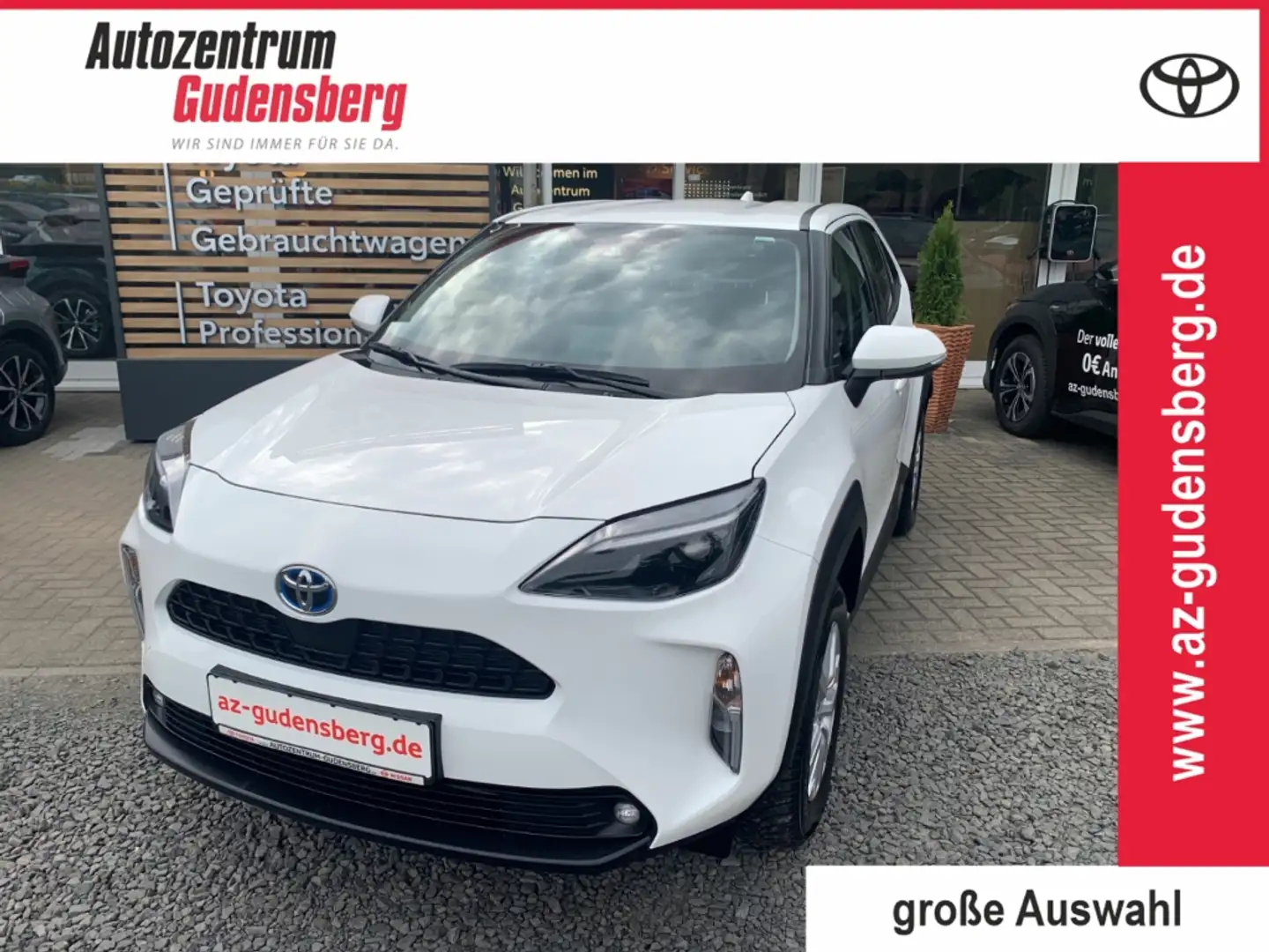 Toyota Yaris Cross Hybrid FWD Comfort 1.5 VVT-iE EU6d 5-TÜRER, 1,5-L- Weiß - 1