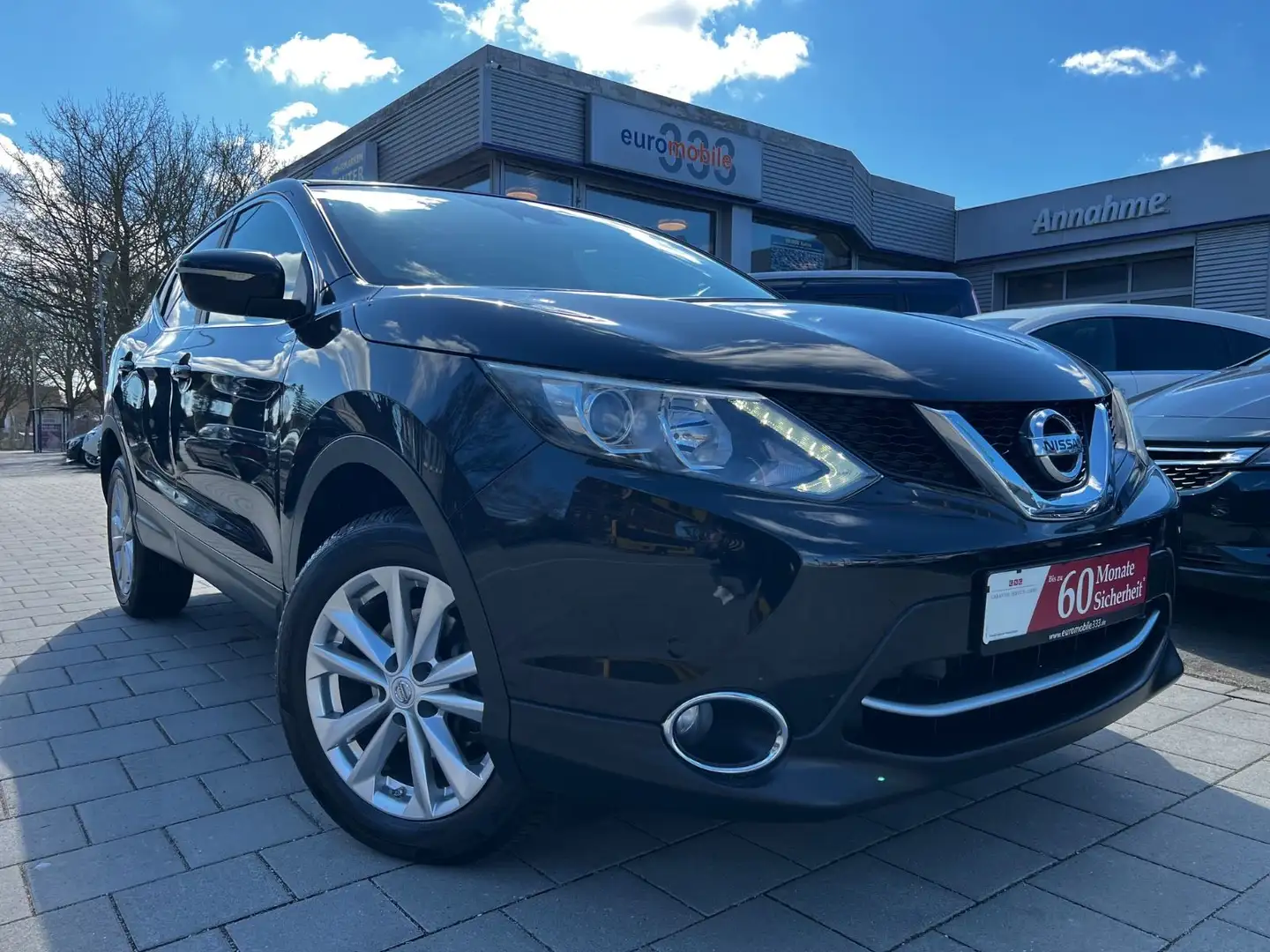 Nissan Qashqai Acenta *TOP*Kamera*Navi*AHK*Alufelgen Schwarz - 1