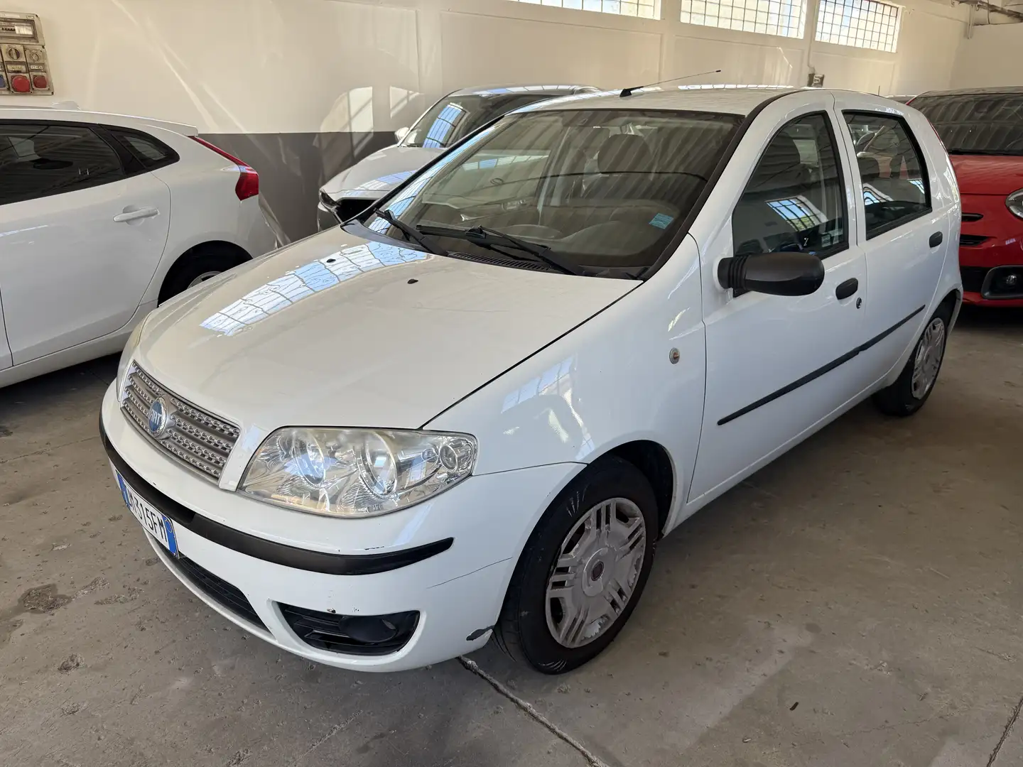 Fiat Punto 5p 1.2 natural power Classic UNICO PROPRIETARIO Bianco - 2
