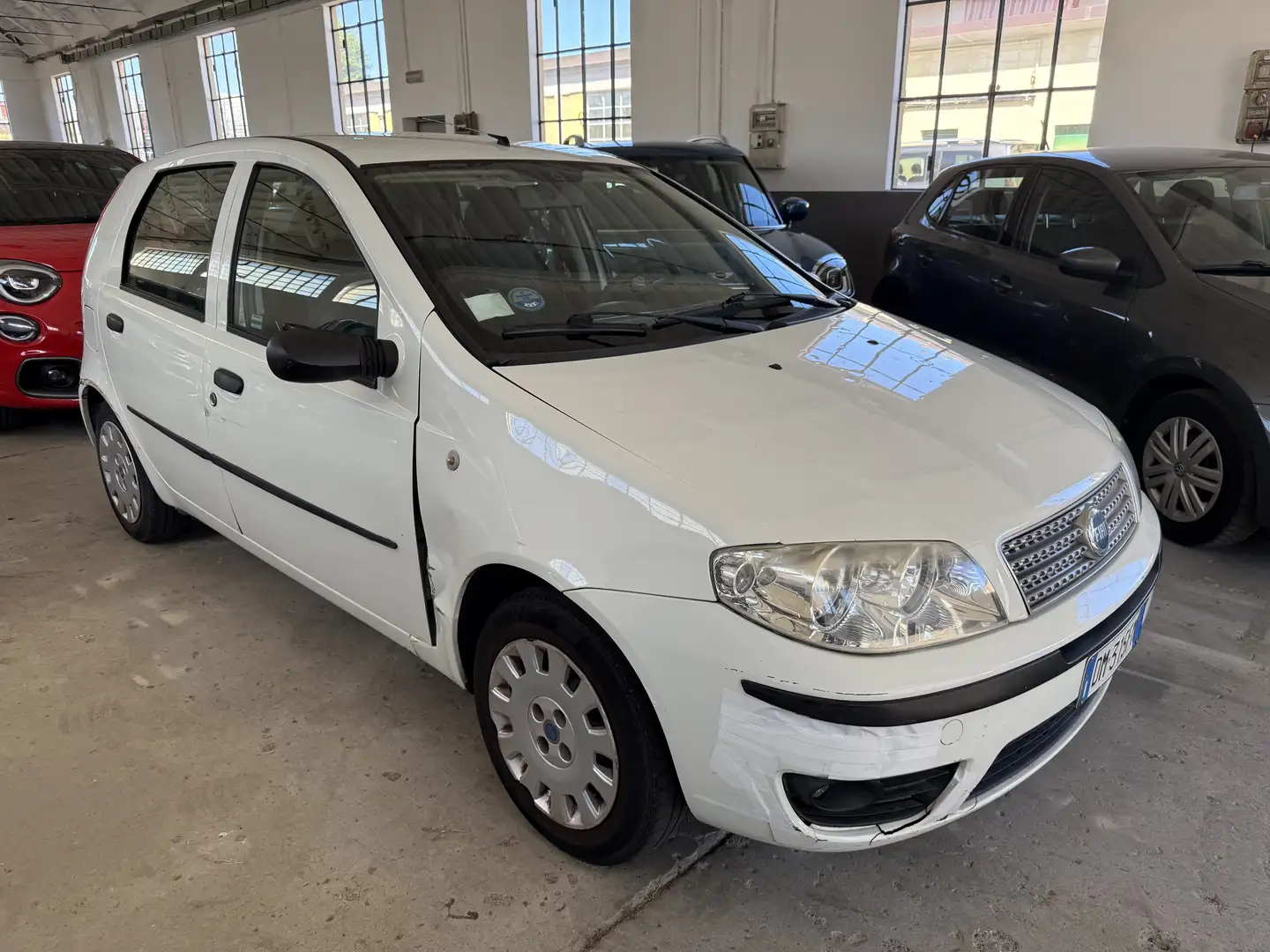 Fiat Punto 5p 1.2 natural power Classic UNICO PROPRIETARIO Bianco - 1