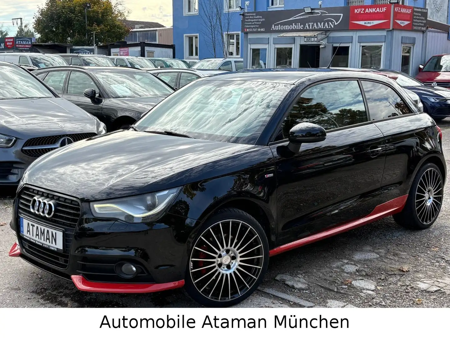 Audi A1 1.4 TFSI *S line Sportpaket*Competition-Kit* Schwarz - 2