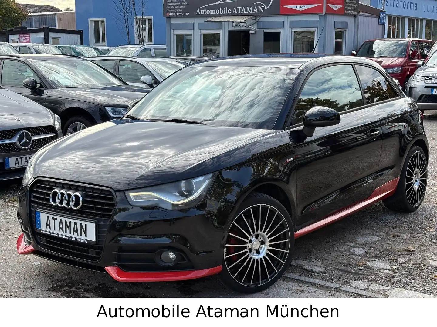 Audi A1 1.4 TFSI *S line Sportpaket*Competition-Kit* Schwarz - 1