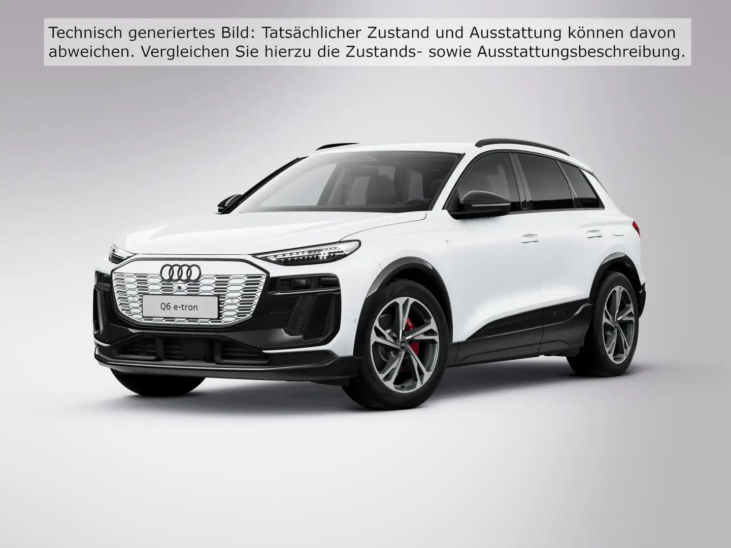 Audi Q6 e-tron S LINE LM20 BF-DISPLAY AHK BuO Weiß - 2