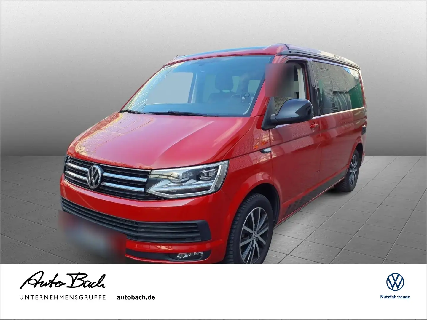 Volkswagen T6 California Coast Edition 2.0 TDI DSG Navi LED Rot - 1