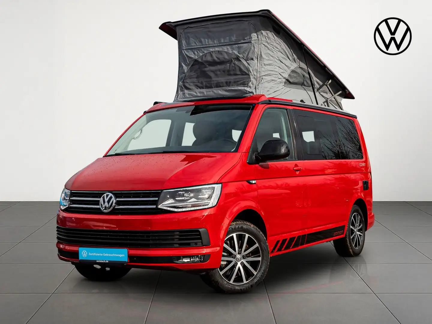 Volkswagen T6 California Coast Edition 2.0 TDI DSG Navi LED Rot - 2