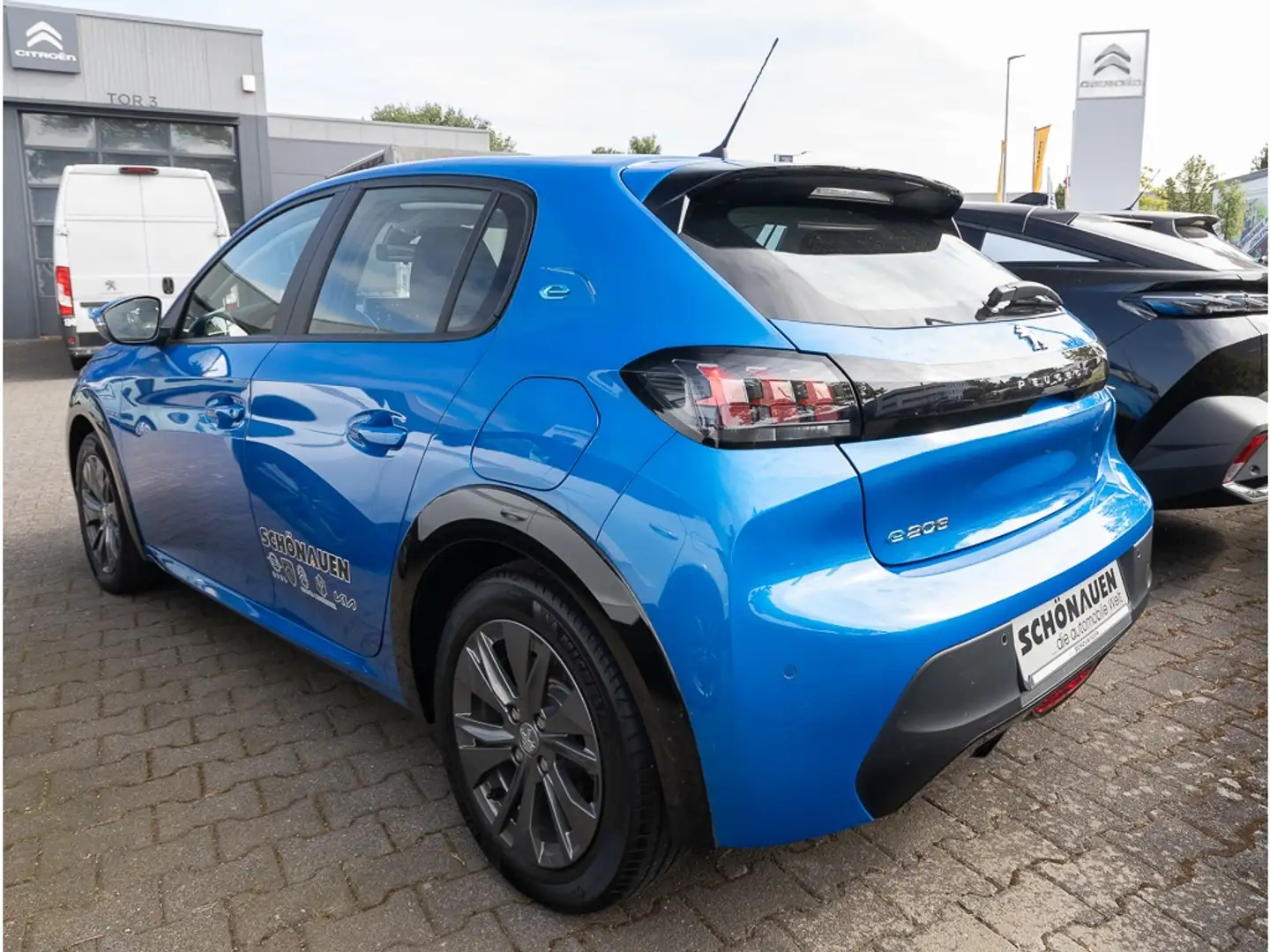 Peugeot 208 ELEKTRO136 ACT PACK ++WR+AUT+OBC11KW+HSA++ Bleu - 2