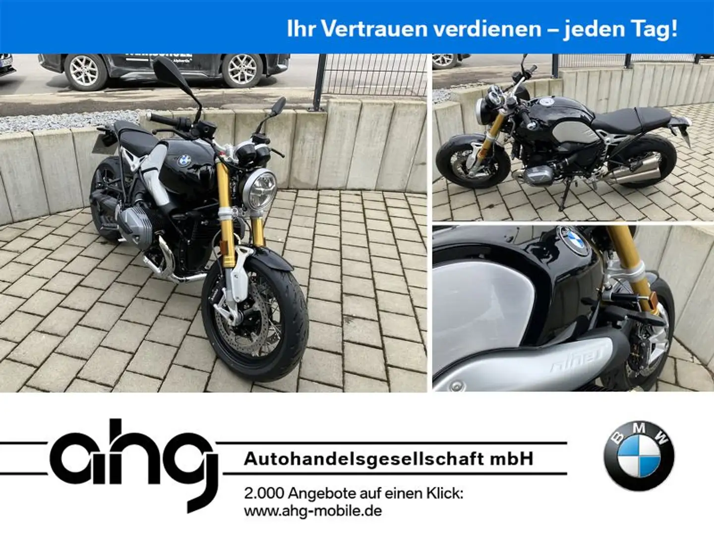 BMW R nineT Komfort Paket,Inkl. Oil Inclusive Servic Schwarz - 1