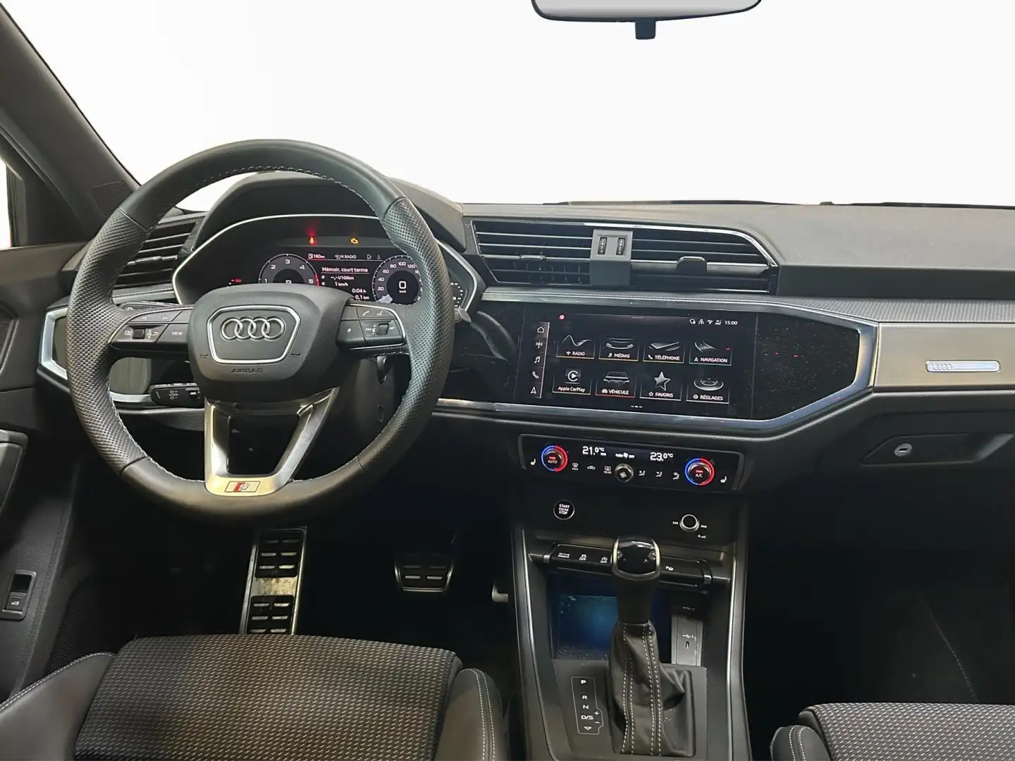 Audi Q3 SB 35TDI S-Line S-Tronic Zwart - 2