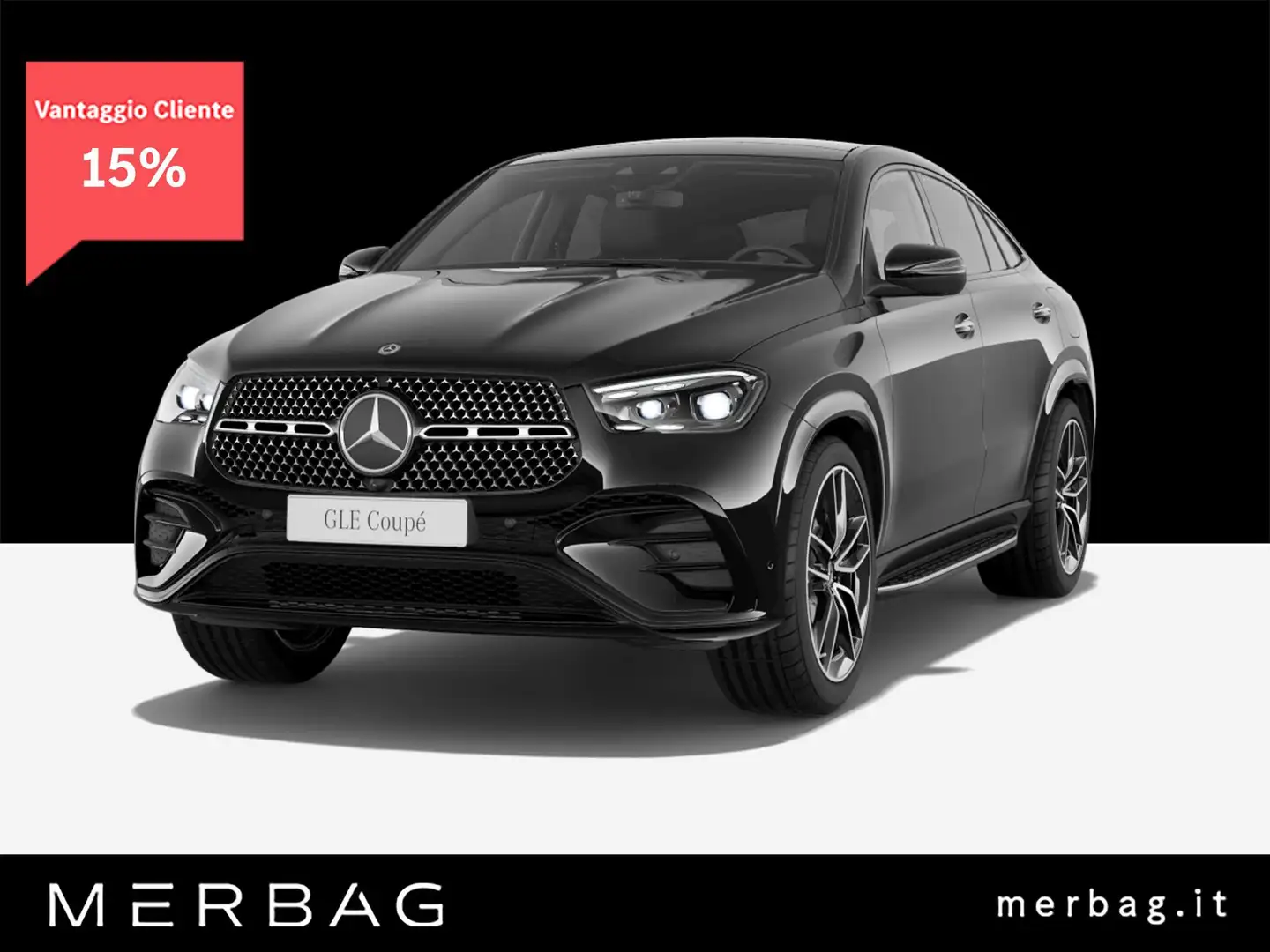 Mercedes-Benz GLE 350 de 4Matic Plug-in Hybrid Coupé AMG Line Premium Negru - 1