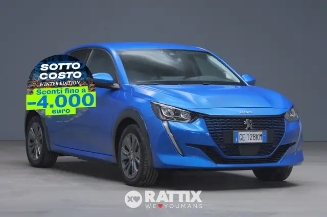 Peugeot e-208 motore elettrico 100kW Allure Pack