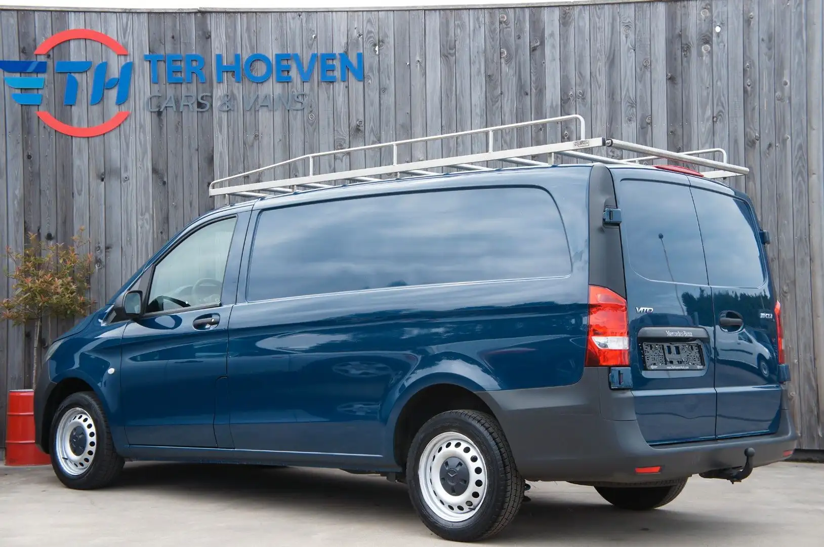 Mercedes-Benz Vito 111 CDi Lang Klima Navi Tempomat 84KW Euro6 Blau - 2