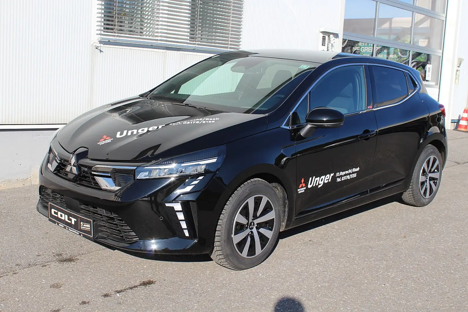 Mitsubishi Colt 1,0 MPI-T Intense Schwarz - 1