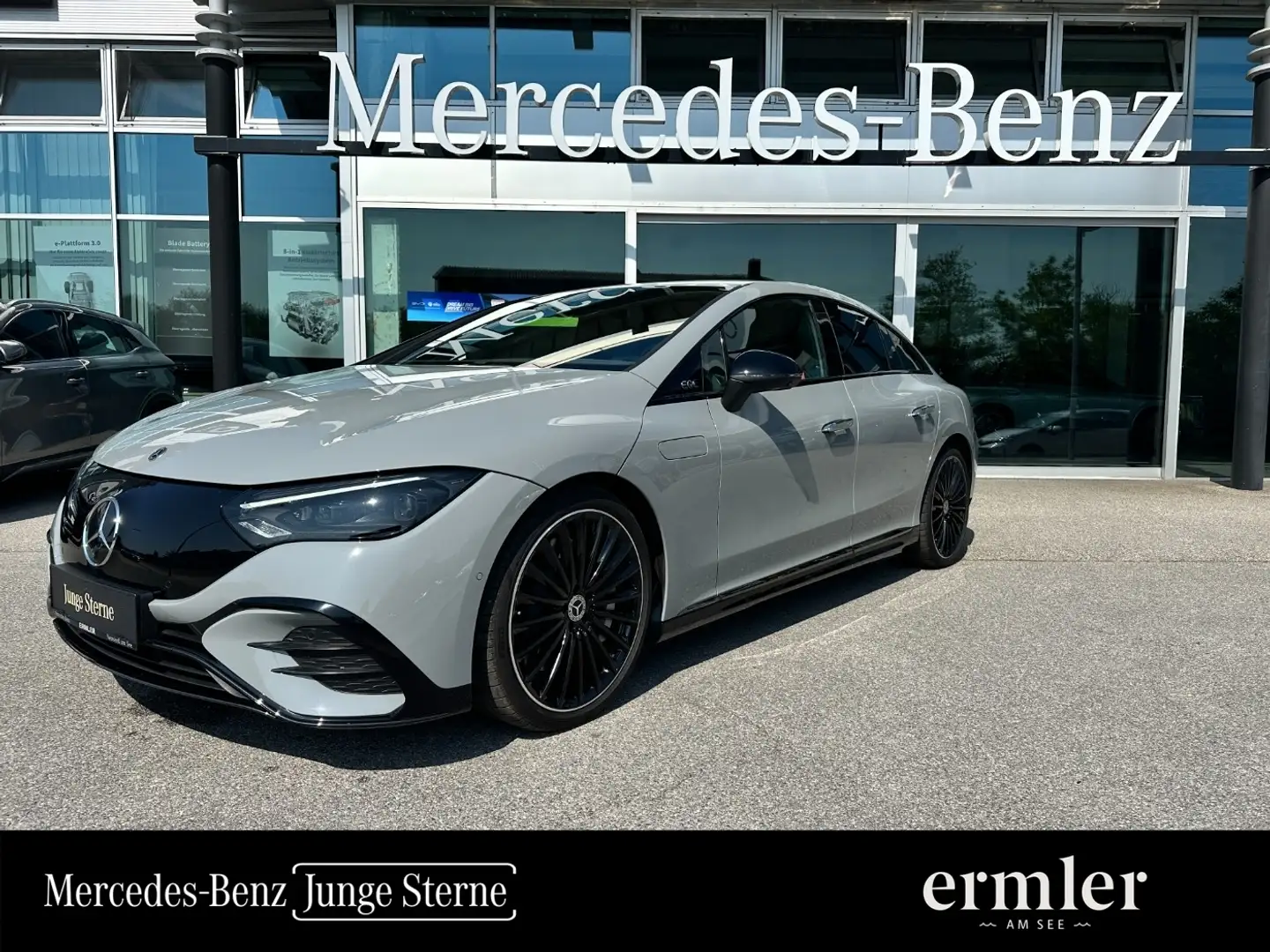 Mercedes-Benz EQE 350 AMG Distronic Head Up Memory Night Grijs - 1