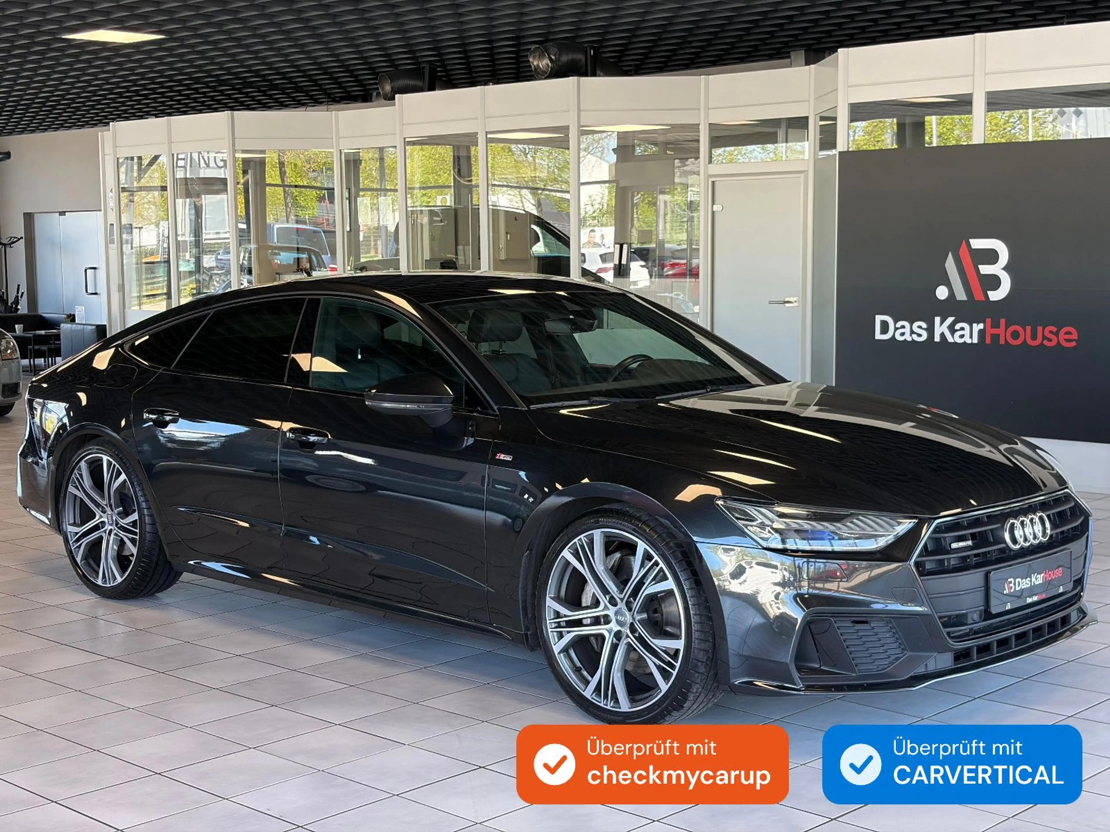 Audi A7 55 TFSI quattro · S Line · Matrix · Pano ·B&O