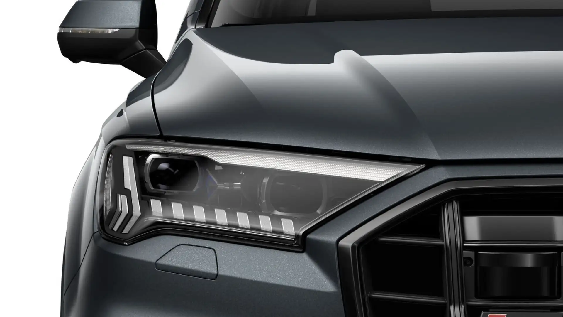 Audi SQ7 4.0 TFSI q. Tiptr., HD Matrix Laser, 7 Sitze Grau - 2