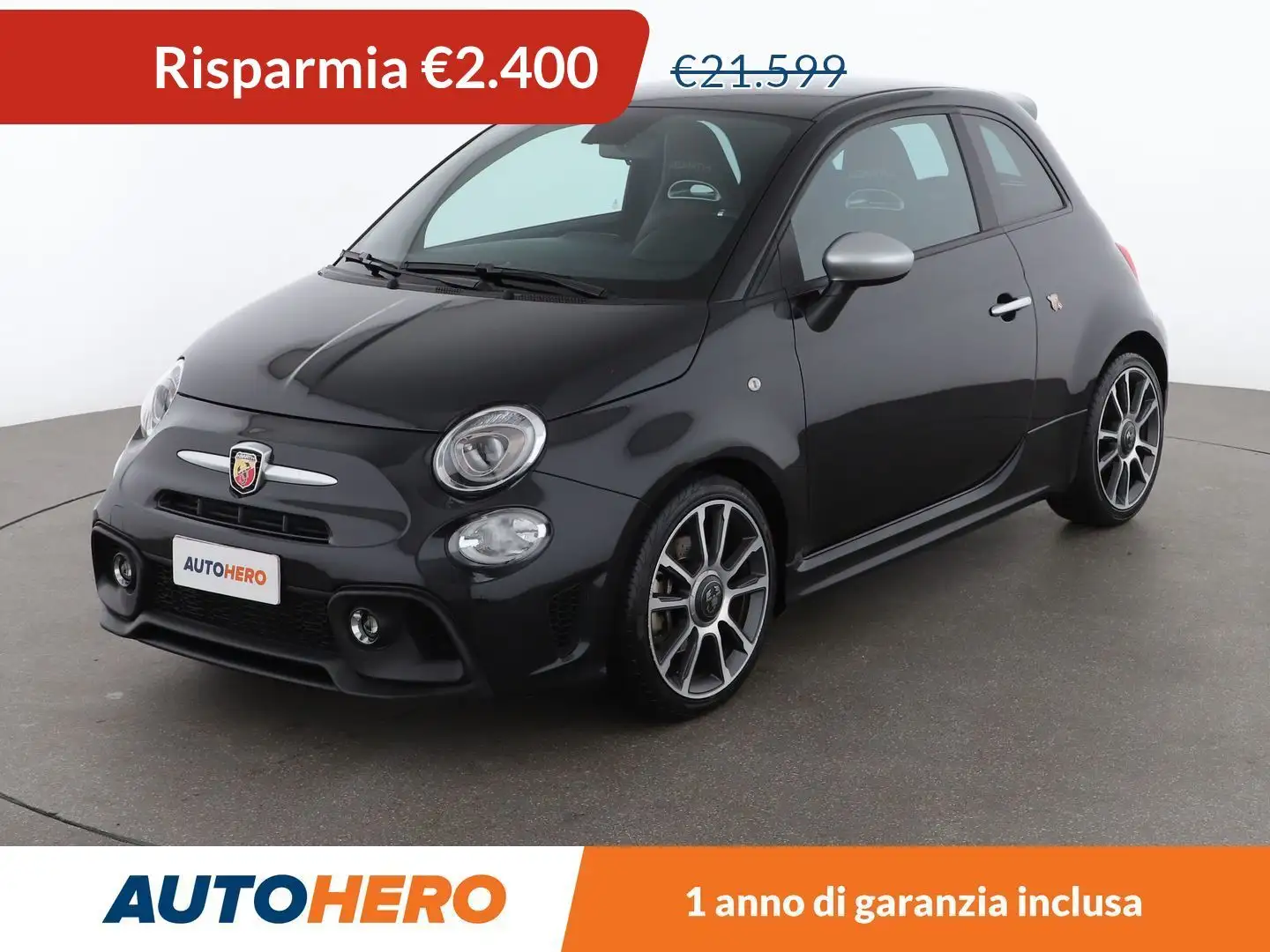 Abarth 595 1.4 Turbo 165 CV Nero - 1