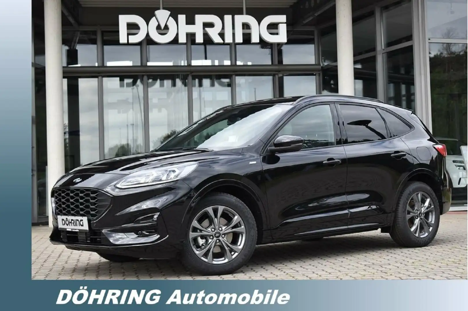 Ford Kuga Kuga ST-Line 2.0L ECOBlue Hybrid Winter-Pak Techno Zwart - 1