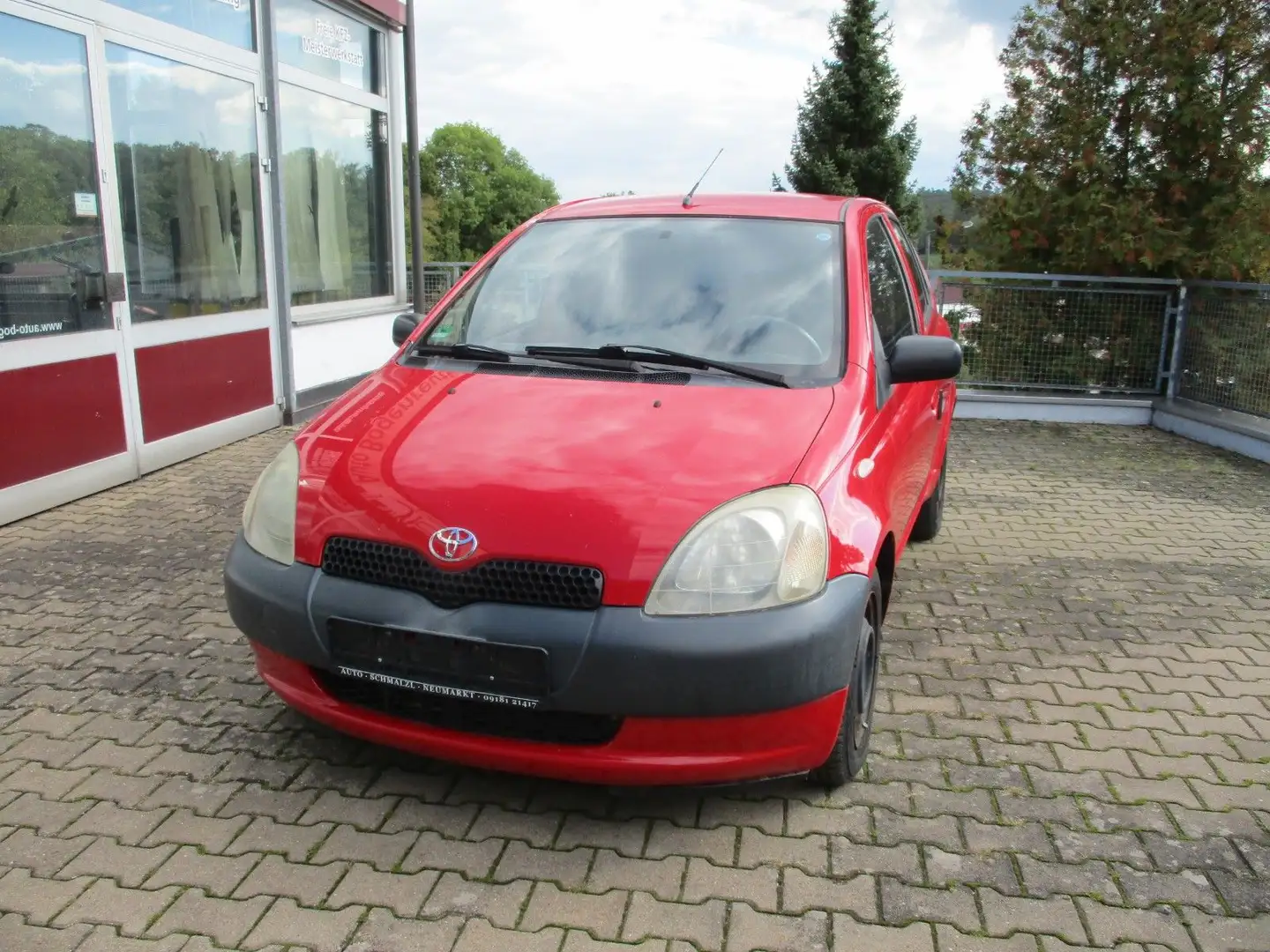 Toyota Yaris 1.0 linea luna+Klima+5Türig Rot - 1